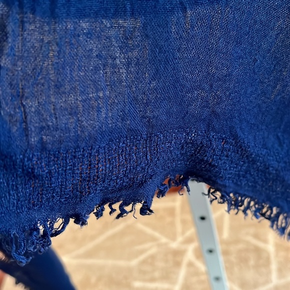 Nordstrom Rack Blue Scarf Wrap - Picture 6 of 6